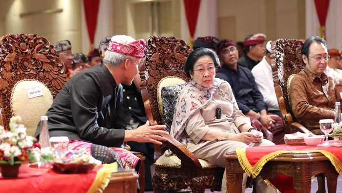 Megawati dan Ganjar Pranowo