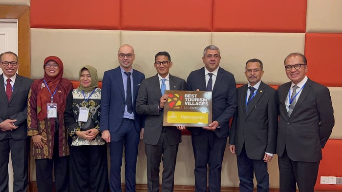 Menparekraf Sandiaga Uno dan Secretary General of the United Nations World Tourism Organization (UNWTO), Zurab Pololikashvili