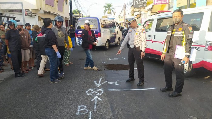 Petugas TKP Pelajar di Kota Malang Tewas Dilindas Truk Boks