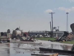 Penampakan Texas Usai Diterjang Tornado Dahsyat, 3 Tewas-100 Luka