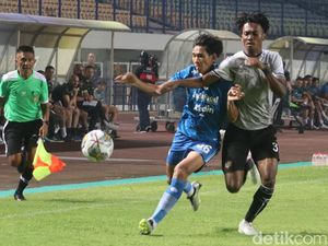 PR Dewa United Usai Kalah 1-2 dari Persib di Laga Uji Coba