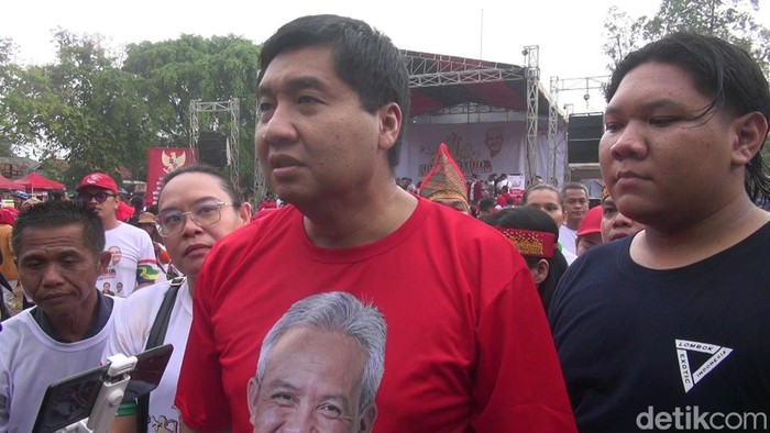 Politisi PDIP Maruarar Sirait di Subang, Jumat (16/6/2023) sore.