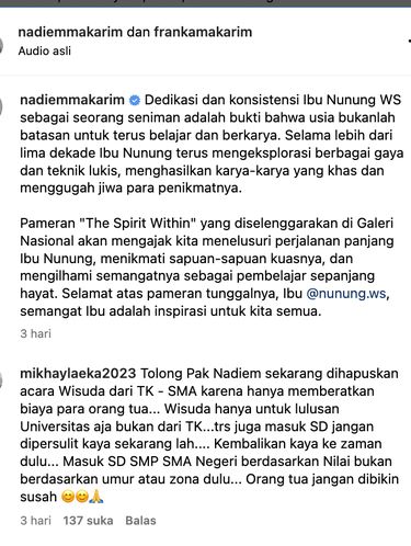 Pro Kontra wisuda TK-SMA ditiadakan