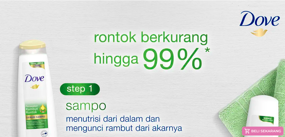 produk rambut kering dan rontok