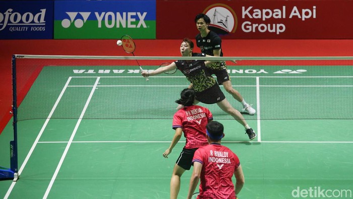 Rinov/Pitha Kalah di Perempatfinal Indonesia Open 2023