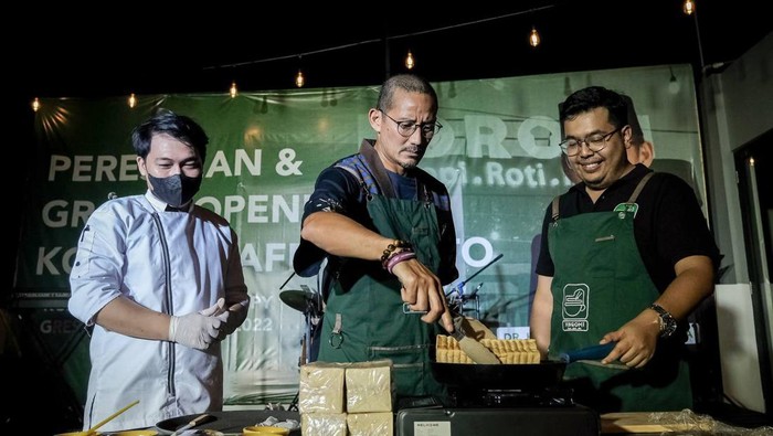 Sandiaga Uno dan Jubir milenial Rian Septrianto Maulana (dok.ist)
