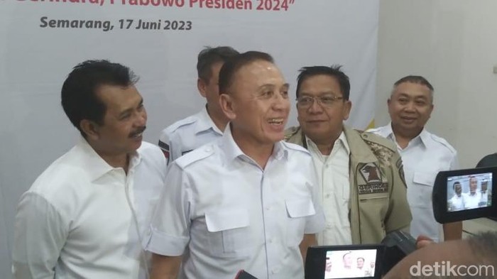 Wakil Ketua Dewan Pembina Partai Gerindra Mochamad Iriawan atau Iwan Bule.