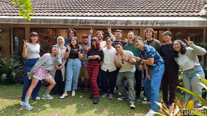 Acara kumpul bareng Kreator konten Bandung.