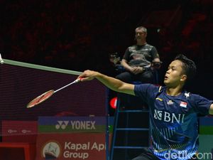 Ditonton Jokowi, Ginting Melaju ke Final Indonesia Open 2023