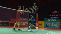 Lolos ke final, Anthony Sinisuka Ginting akan menghadapi peringkat satu dunia Viktor Axelsen dari Denmark. 