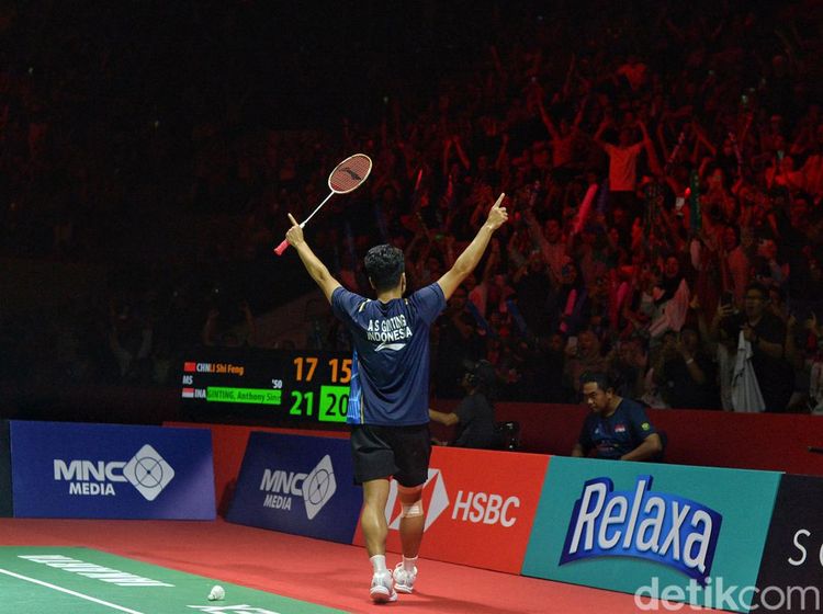 Anthony Ginting Lolos ke Final Indonesia Open 2023
