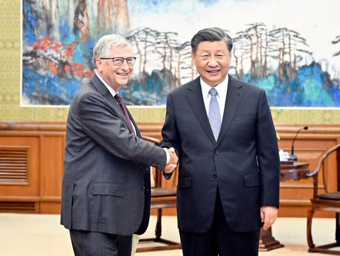 Bill Gates Xi Jinping