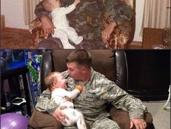 Begini Potret Wajah Anak Copy Paste  Orangtuanya