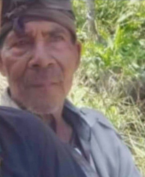 Kakek I Ketut Ubuh yang hilang setelah pamit nonton sabung ayam di Banjar Dinas Kedampal, Desa Datah, Kecamatan Abang, Kabupaten Karangasem. (istimewa)