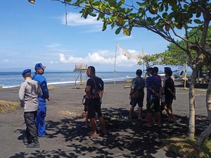 Pencarian Nelayan Hilang Terseret Ombak di Karangasem Dihentikan
