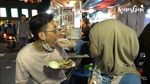 Serunya Pasangan Rizky Kinos dan Nycta Gina Saat Jajan di Belakang GI