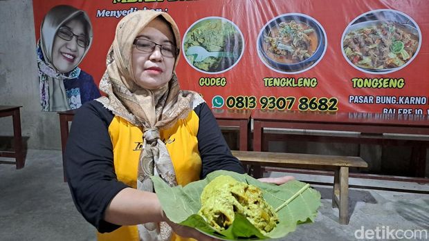 Kuliner Sayur Kuning Mbah Dayat Wonogiri. Foto diunggah Sabtu (17/6/2023).