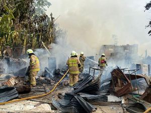 Lapak Hewan Kurban di Cakung Kebakaran, 16 Ekor Kambing Mati