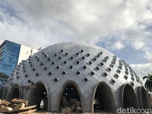 Masjid Agung Kubah Timah, Bakal Ikon Wisata Religi di Pangkalpinang