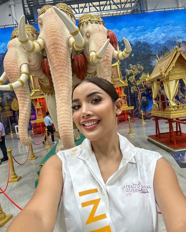 Selain mengikuti kompetisi, ia memanfaatkan waktunya sekaligus untuk berjalan-jalan.Foto: Instagram