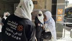 Potret Momen Kedatangan Jemaah Haji Gelombang Pertama dari Madinah di Makkah