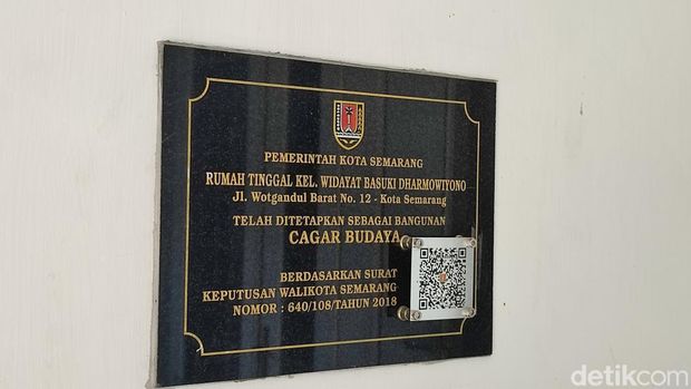 Pabrik kopi Margo Redjo yang kini berubah nama menjadi Dharma Boutique Roastery di Jalan Wotgandul Barat No 14 Semarang. Foto diunggah pada Sabtu (17/6/2023). Foto: Afzal Nur Iman/detikJateng