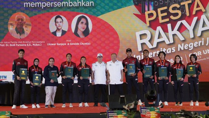 Pesta Rakyat UNJ Jadi Momentum Sinergitas hingga Membangun Prestasi