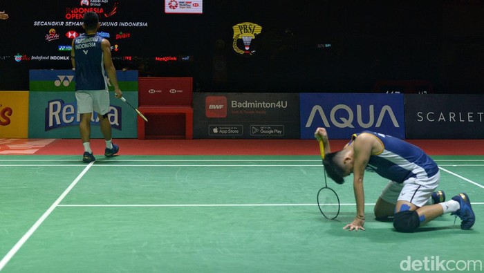 Pramudya Kusumawardana/Yeremia Rambitan gagal ke final Indonesia Open 2023. Mereka dikalahkan Aaron Chia/Soh Wooi Yik dari Malaysia di semifinal.