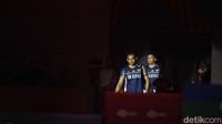 Pramudya/Yeremia gagal melaju ke final Indonesia Open 2023. 