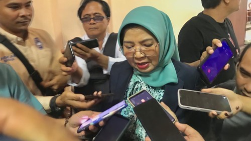 Ketua DPRD NTB Hj Baiq Isvie Rupaeda saat ditemui pada Jumat (16/6/2023) sore.