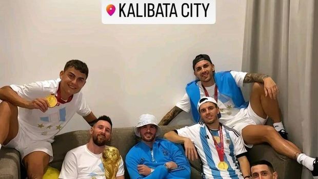 Sebuah unggahan hoax menampilkan Lionel Messi berada di Kalibata City. (Twitter @idextratime)