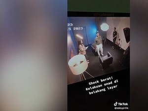 Viral, Video Onad Ngamuk-Bentak Kru hingga Rusak Lampu Hias