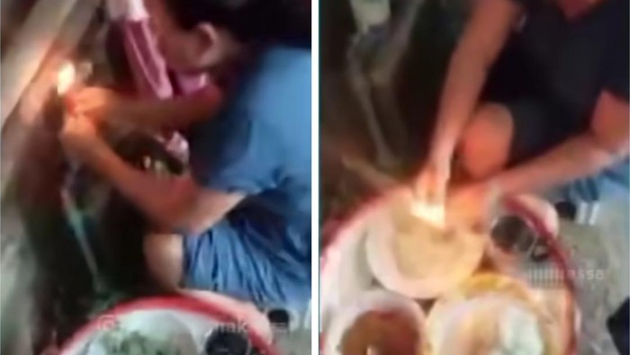 Warga di Makassar gelar ritual sesajen singgung PDAM Makassar.