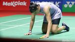 Aksi-aksi Chen Yu Fei Hajar Carolina Marin Berujung Juara Indonesia Open 2023