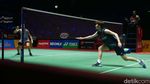 Aksi-aksi Chen Yu Fei Hajar Carolina Marin Berujung Juara Indonesia Open 2023