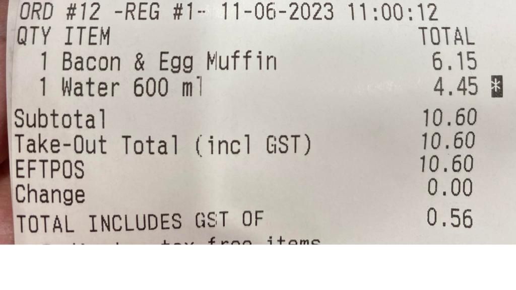 Beli Sarapan di McDonald's, Pengunjung Ini Kaget Bayar Rp 108 Ribu
