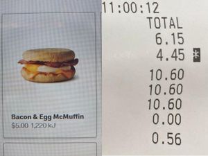 Beli Sarapan di McDonalds, Pengunjung Ini Kaget Bayar Rp 108 Ribu