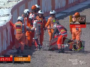 Detik-detik Marc Marquez Terlempar dari Motor, Crash Kelima dan Cedera