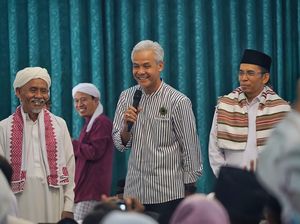 Respons Ganjar Ditanya Potensi TGB Jadi Cawapres