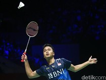 Anthony Ginting Tetap Senang meski Langsung Kalah di China Open 2023