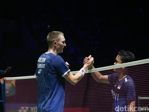 Ginting Sudah Maksimal, namun Axelsen Memang Superior