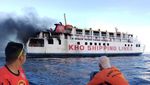 Kapal Feri Terbakar di Filipina