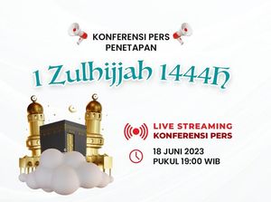 Link Live Streaming Hasil Sidang Isbat Idul Adha 2023 Malam Ini