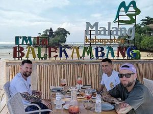 Beredar Foto Messi Liburan di Balekambang Malang, Hoax