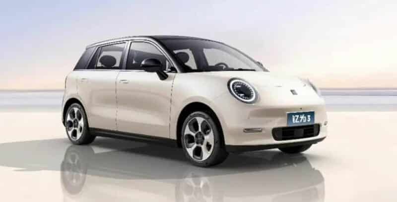 Mobil listrik JAC Yiwei 3 EV
