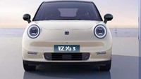 Tampilan mobil ini terlihat bernuansa retro dan feminim  dengan desain velg lima palang dan garis bodi serba membulat. Yang menarik, mobil ini menggunakan lampu bulat dengan 137 titik lampu LED yang terlihat seperti bulu mata. Foto: Carnewschina