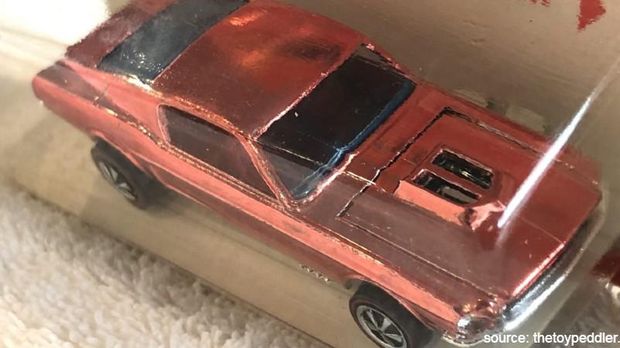 Over Chrome Mustang 1968