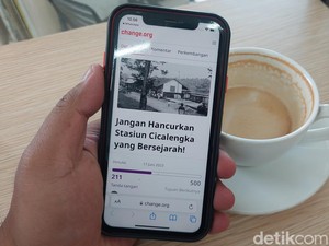 Menjaga Sejarah, Warga Buat Petisi Tolak Pembongkaran Stasiun Cicalengka