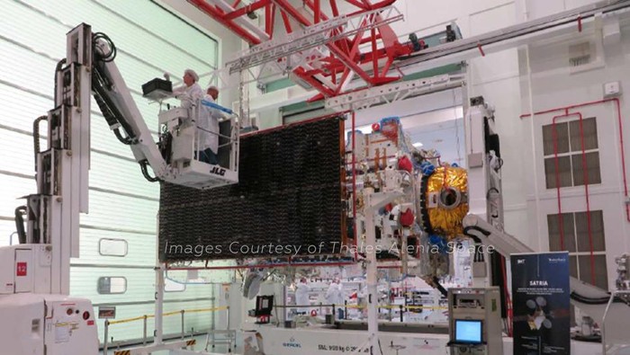 Satelit Nusantara Tiga atau satelit Republik Indonesia (Satria-1)