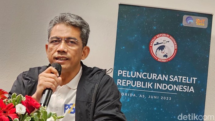Network of Director Pasifik Satelit Nusantara (PSN) Heru Dwikartono